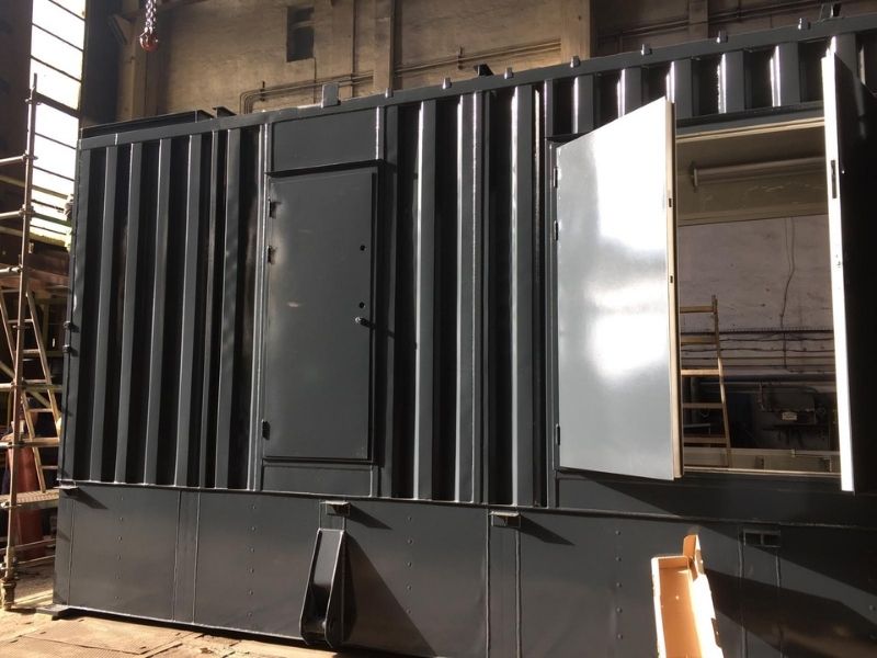 Piaskowanie kontenerów 